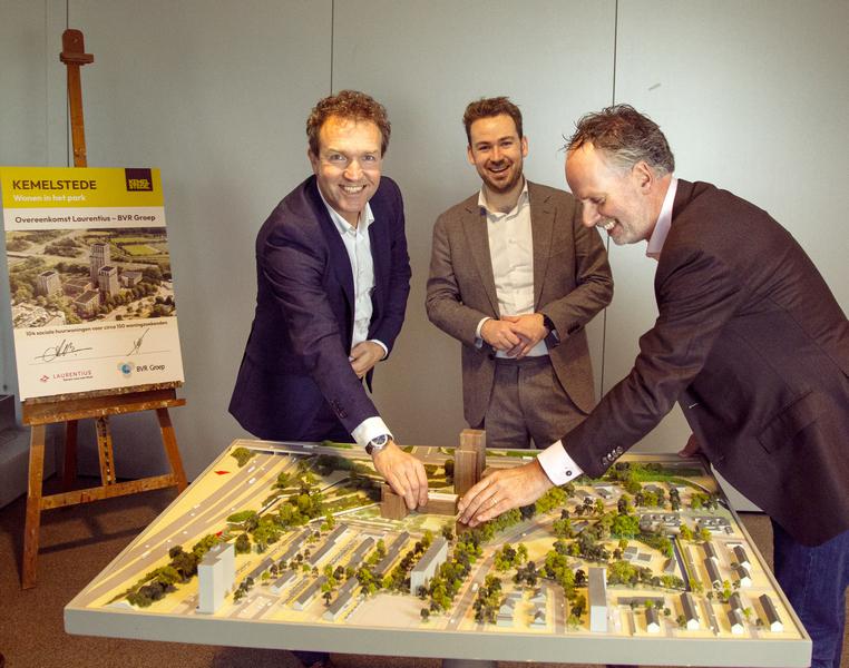 BVR Groep & Laurentius tekenen overeenkomst Kemelstede